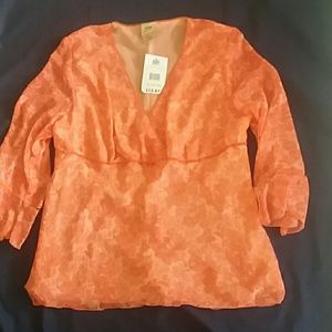 Pink Faded Glory size XL top